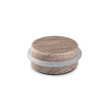 Topes puerta - Tope Adhesivo 2098 Ø46 mm Tono Madera