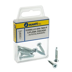 Tornillos y Tacos - Tornillo Autotaladrante DIN 7504-P Cabeza Plana Blíster