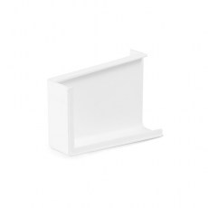 Tapa Colgador Logo Derecha Blanco