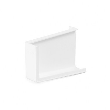 Tapa Colgador Logo Derecha Blanco