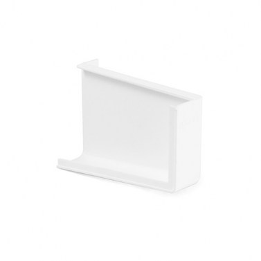Tapa Colgador Logo Izquierda Blanco
