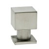 Pomo Cuore D25 H36 Inox