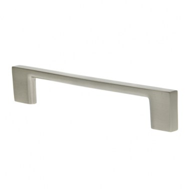 Tiradores mueble - Tirador Matiz 128 mm Níquel Satinado