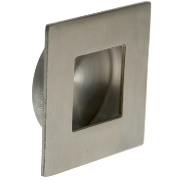 Tiradores embutir - Tirador Embutir Cuadrado TR06002 70x70 mm Inox