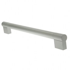 Tiradores mueble - Tirador Varilla 256 mm Aluminio Satinado