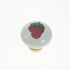 Pomo Porcelana Dibujo Fresa 32 mm