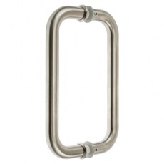 Manillones con roseta - Juego Manillón L Curvo 250 mm Inox