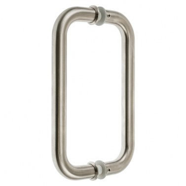 Manillones con roseta - Juego Manillón L Curvo 250 mm Inox