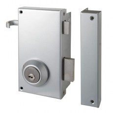 Cerradura Monopunto TS10 Cilindro Fijo Derecha Plata