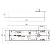 Cierrapuertas - Cierrapuertas GEZE de Suelo TS 500 NV Fuerza 1-4 Kit Completo