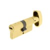 Cilindro Seguridad TX80 con Botón 40x30 Latón