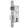Cerraduras puerta madera - Cerradura U10P/50 Canto Redondo Hierro Efecto Inox
