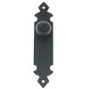Tiradores de forja - Tirador Armario U30 145x30 mm Negro