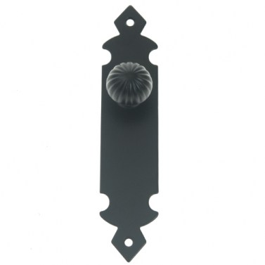 Tiradores de forja - Tirador Armario U30 145x30 mm Negro
