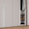 Tirador Extend 1200 Aluminio Blanco Mate