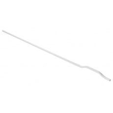 Tirador Gravel 1200 Aluminio Blanco Mate