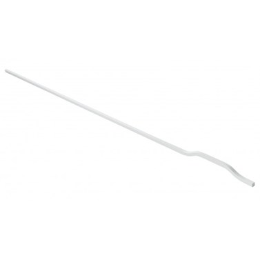 Tirador Gravel 1200 Aluminio Blanco Mate