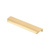 Tirador Hexa 160 mm Oro Cepillado