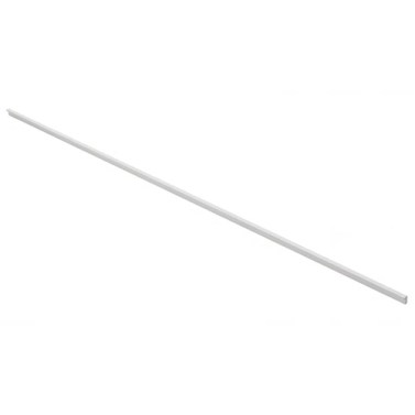 Tirador Pillar 1200 Aluminio Blanco Mate