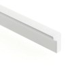 Tirador Pillar 1200 Aluminio Blanco Mate
