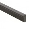 Tirador Pillar 1200 Aluminio Negro Mate