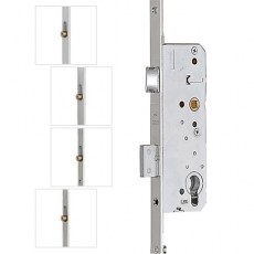 Cerradura Seguridad AGB Sicurtop 1685 E35 mm Plata Mate