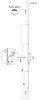 Cerradura Seguridad AGB Sicurtop 1685 E35 mm Plata Mate