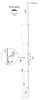 Cerradura Seguridad AGB Sicurtop 1685 E40 mm Plata Mate