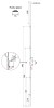 Cerradura Seguridad AGB Sicurtop 1685 E70 mm Plata Mate