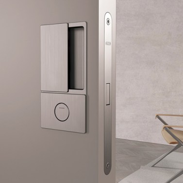 Manivelas con roseta - Juego Manivelas AGB WAVE para Puertas Batientes