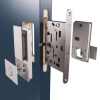 Manivelas con roseta - Juego Manivelas AGB WAVE para Puertas Batientes