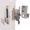 Cerraduras puerta corredera - Juego Tiradores AGB WAVE para Puertas Correderas