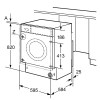 Lavadoras - BOSCH Lavadora Secadora WKD28543ES Carga Frontal 7 kg / 4 kg Integrable Blanco