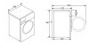 Lavadoras - SIEMENS Lavadora WM16XKH2ES 10 kg Carga Frontal Blanco