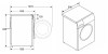 Lavadoras - BOSCH Lavadora Secadora WNG244A0ES Carga Frontal 10.5 kg / 6 kg Blanco