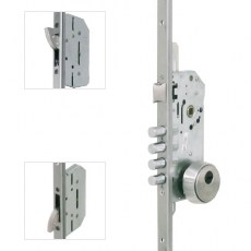 Cerradura Seguridad XT Premium 3 Puntos E50 Sin Cilindro Cerradero 40mm Inox