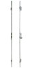 Cerradura Seguridad XT Premium 3 Puntos E50 Sin Cilindro Cerradero 40mm Inox