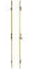 Cerradura Seguridad XT Premium 3 Puntos E60 Cerradero 40mm Dorado