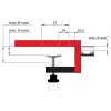 Varios - Herramientas - Plantilla Pulsador K-PUSH Panel 16 y 18 mm
