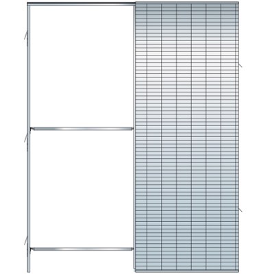 Estructura Yeso 800x2100x105 SCRIGNO TECH