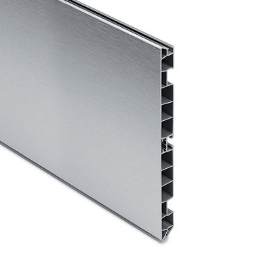 Zócalo PVC Revestido en Aluminio 150mm 4 metros